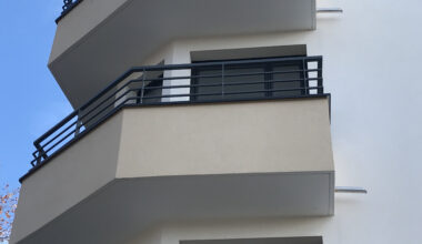 Balcon d'un bâtiment